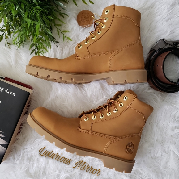 Timberland Men's Classic 6" Waterproof Wheat Boots - Picture 4 of 6